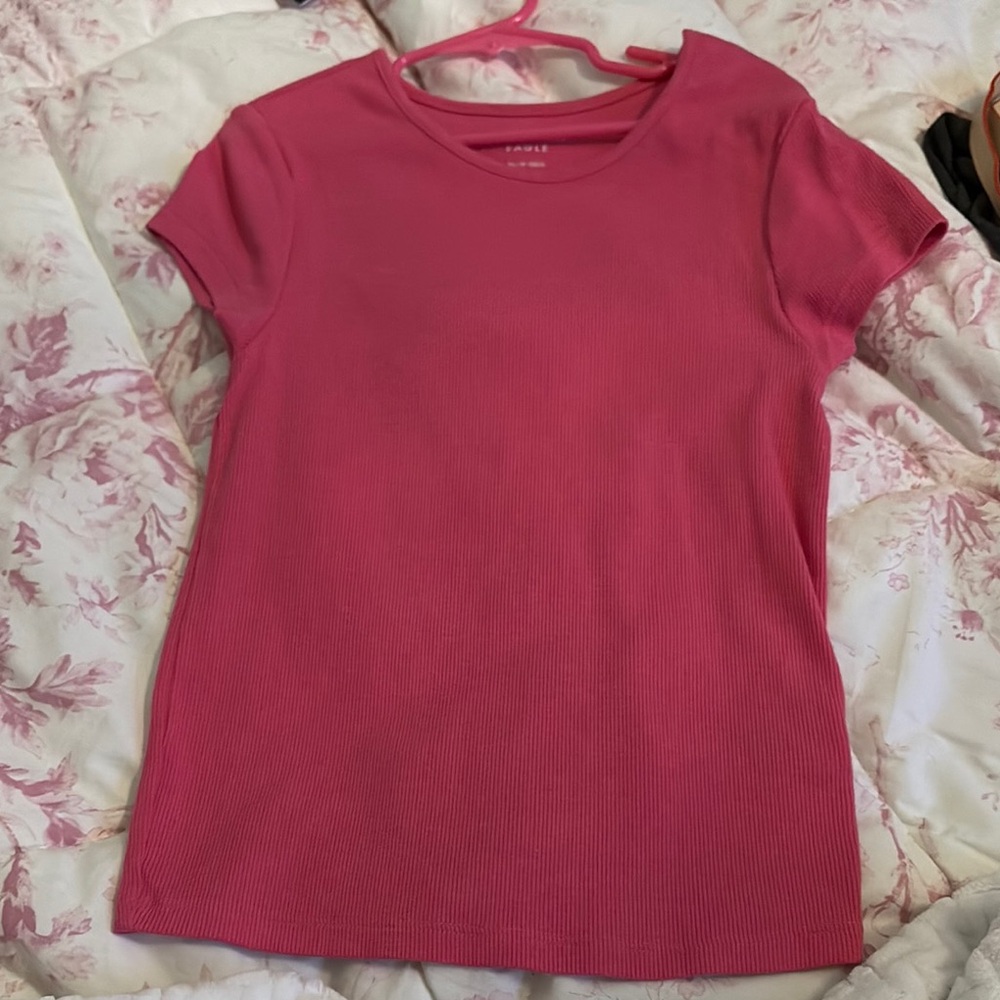 Pink Short Sleeve Top